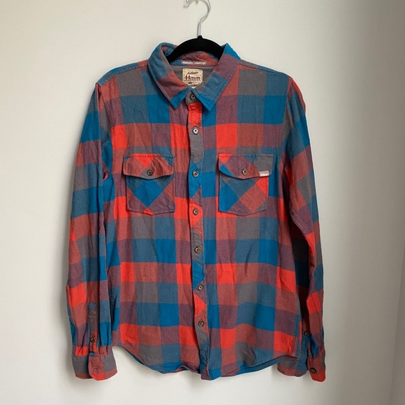 Men’s 44m Plaid Shirt - Picture 1 of 6